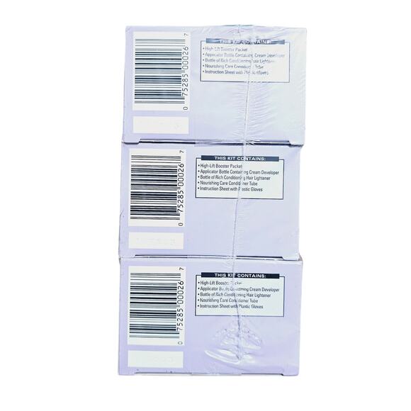 Dark & Lovely Fade Resist Permanent Hair Color Hi Lift 396 Luminous Blonde 3/PK - Picture 5 of 6